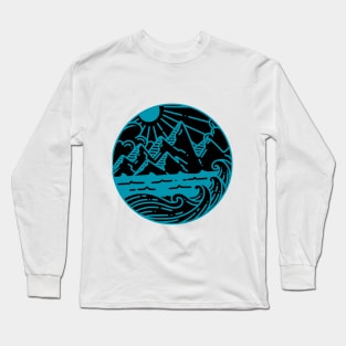 Mountainrange Long Sleeve T-Shirt